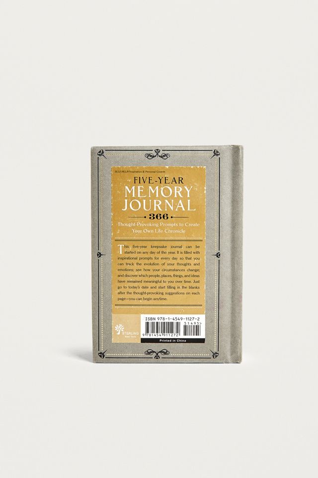 Five-Year Memory Journal: 366 Thought-Provoking Prompts to Create Your Own Life Chronicle  #1