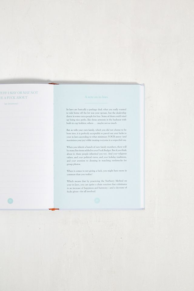 The Life-Changing Magic Of Not Giving A F**k Journal par Sarah Knight #1