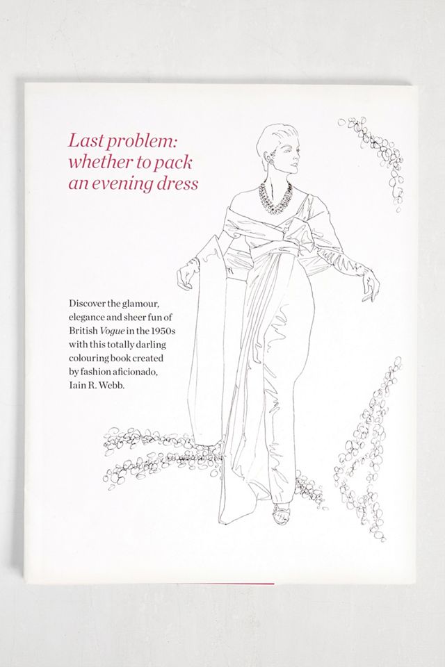 Vogue Colouring Book By Ian R. Webb #2