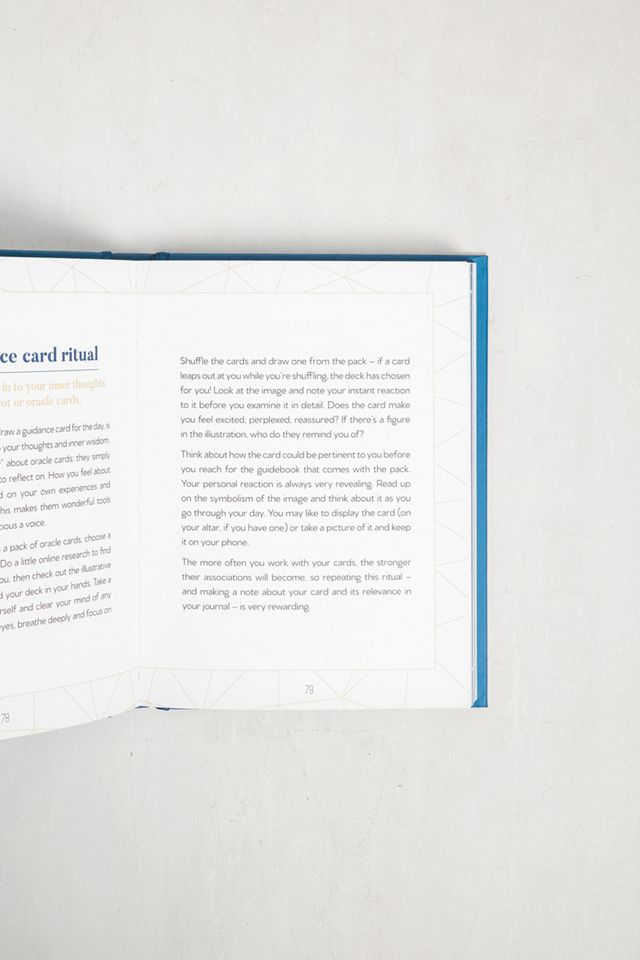 The Little Book Of Daily Rituals by Vicki Vrint | Urban Outfitters UK