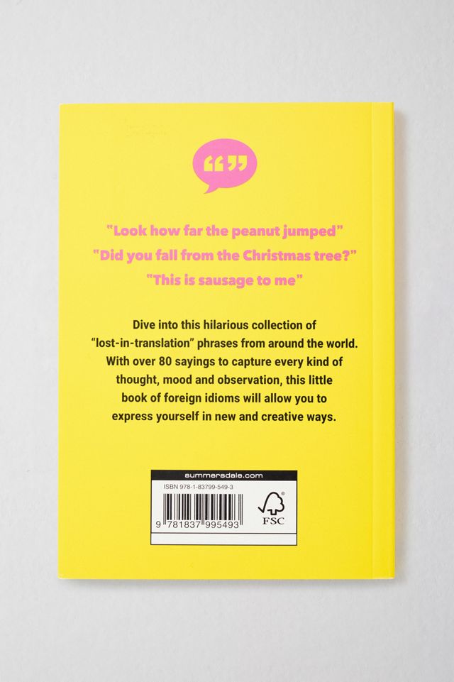 The Little Book Of Funny Foreign Phrases By Sid Finch #3