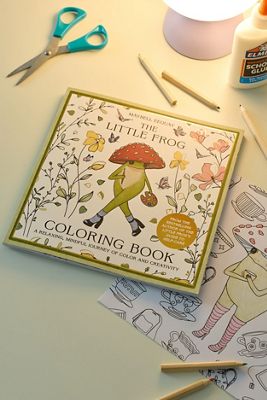 Das kleine Frosch-Malbuch von Maybell Eequay