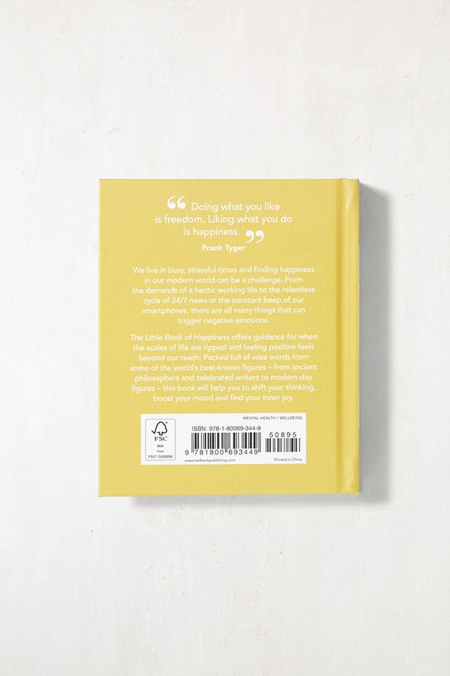 The Little Book Of Happiness By Trigger Publishing | Urban Outfitters UK