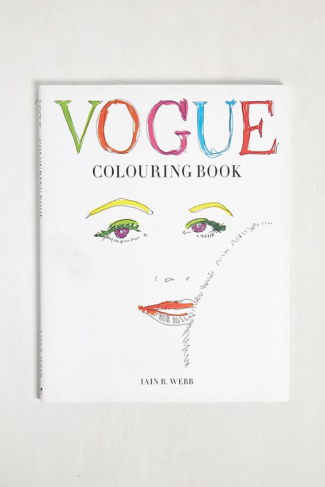 Vogue Colouring Book par Iain R. Webb