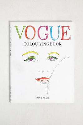 Vogue Colouring Book By Iain R. Webb