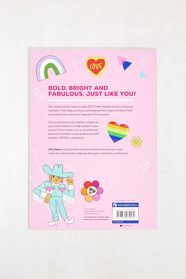 Libro de pegatinas del orgullo LGBTQIA + por Ollie Mann #2