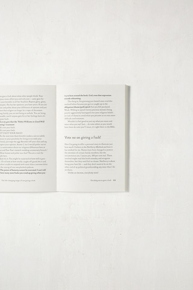 The Life-Changing Magic Of Not Giving A F*ck By Sarah Knight #1