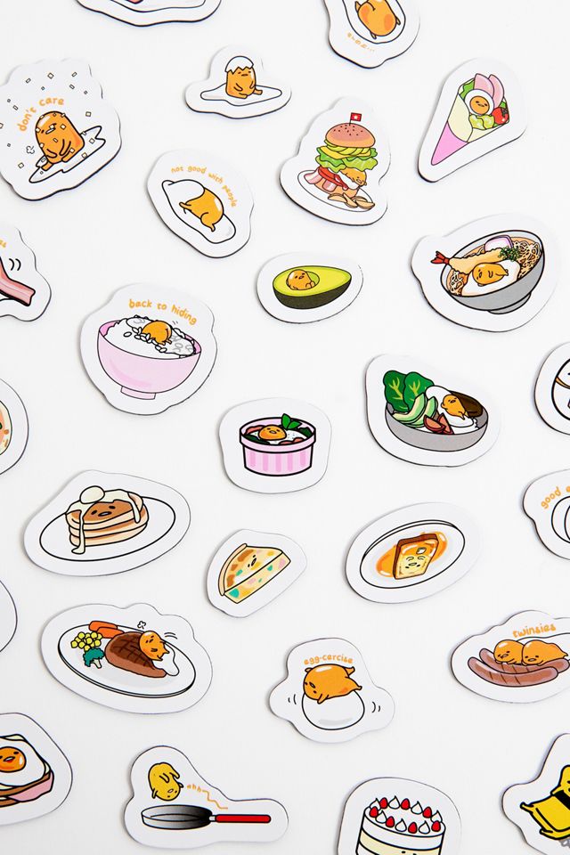 Ensemble d'aimants Gudetama #2