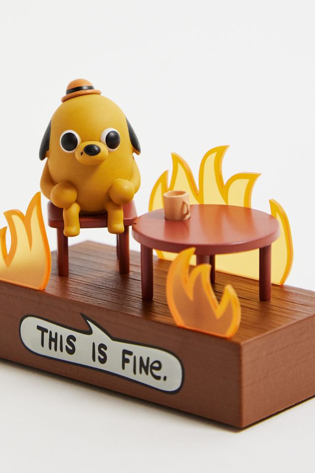 This Is Fine Talking Figurine #4