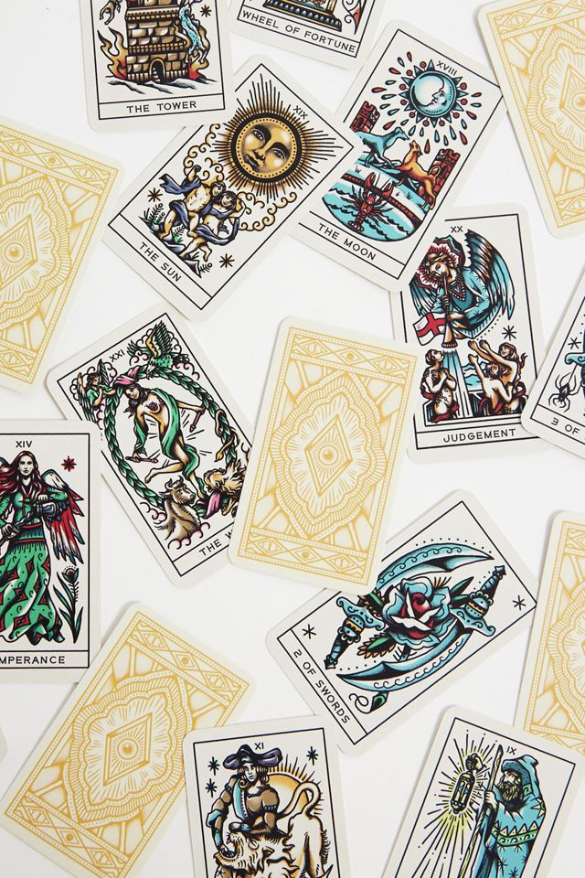 Tattoo Tarot Mini Deck By Diana McMahon Collis and Oliver Munden #2