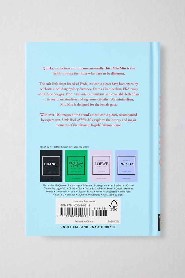 Little Book of Miu Miu: The Story Of The Iconic Fashion House By Kristen Bateman #4