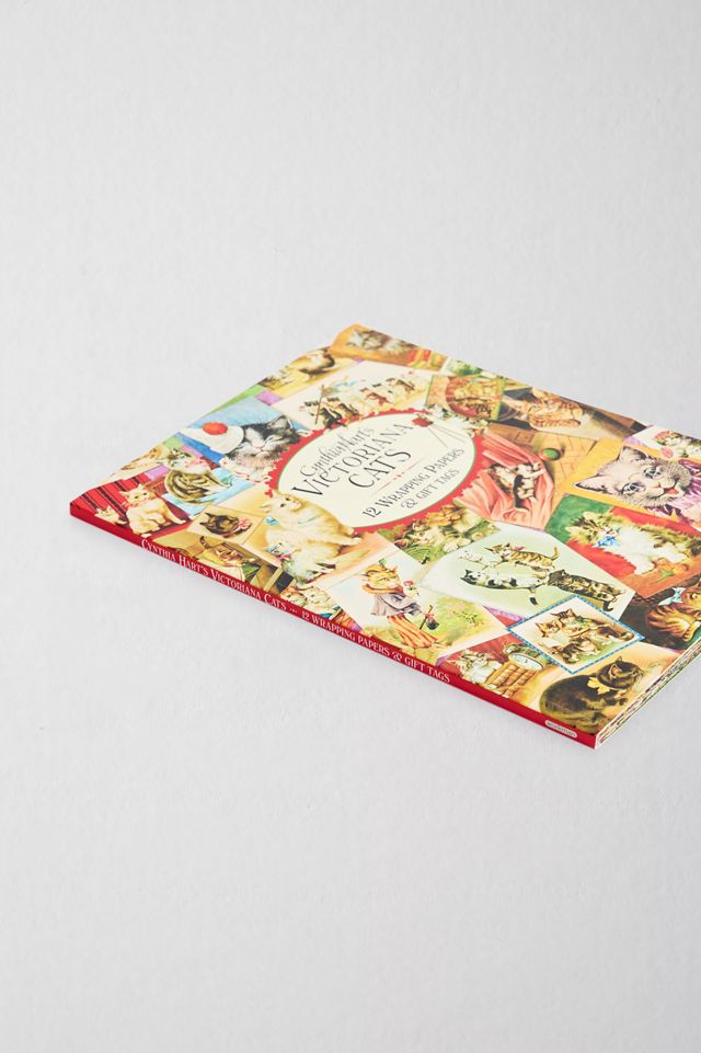 Cynthia Hart's Victoriana Cats: 12 Wrapping Papers & Gift Tags #2