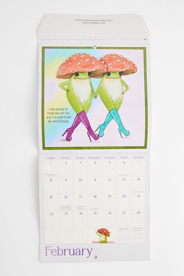 The Little Frog's Guide To Self-Care 2026 Mini Calendar #1