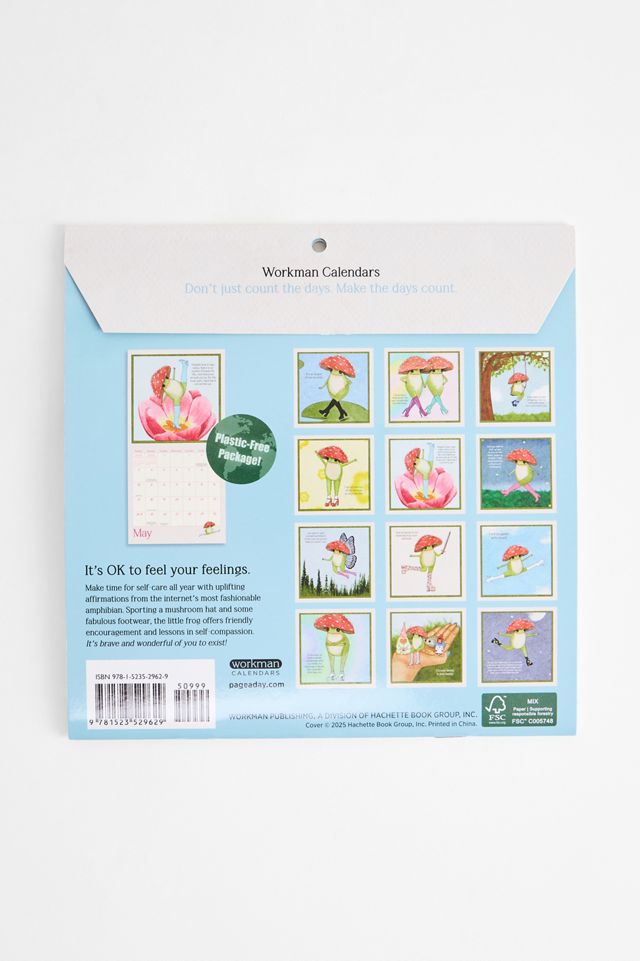 The Little Frog's Guide To Self-Care 2026 Mini Calendar #2
