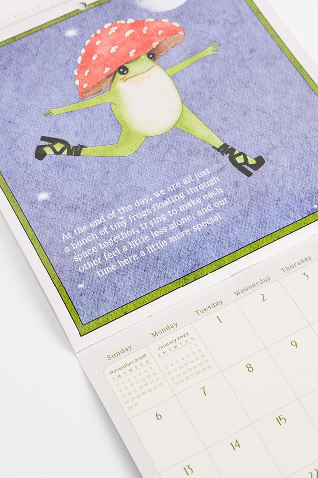 The Little Frog's Guide To Self-Care 2026 Mini Calendar #3
