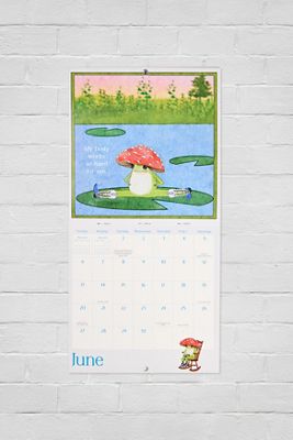 Calendario de Pared Mini La Guía de la Pequeña Rana para el Autocuidado de Maybell Eequay