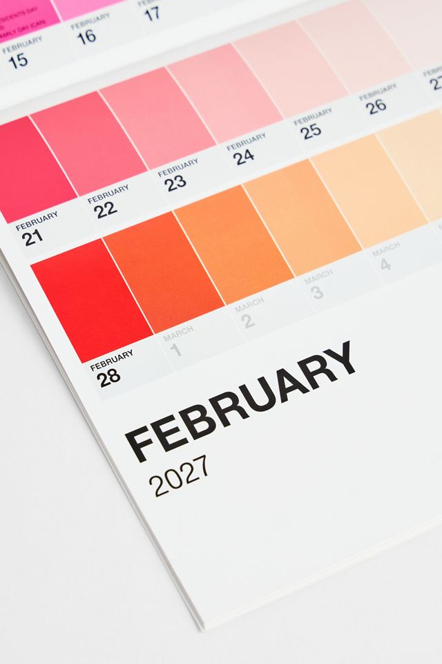 Pantone 2027 Mini Calendar #2