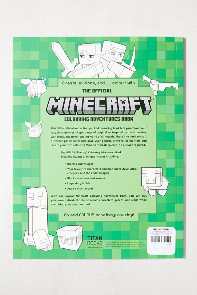 The Official Minecraft Colouring Adventures Book #2