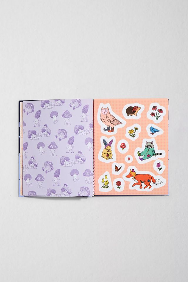 The Autumnalwood Sticker Book: Whimsical Woodland Creatures #1