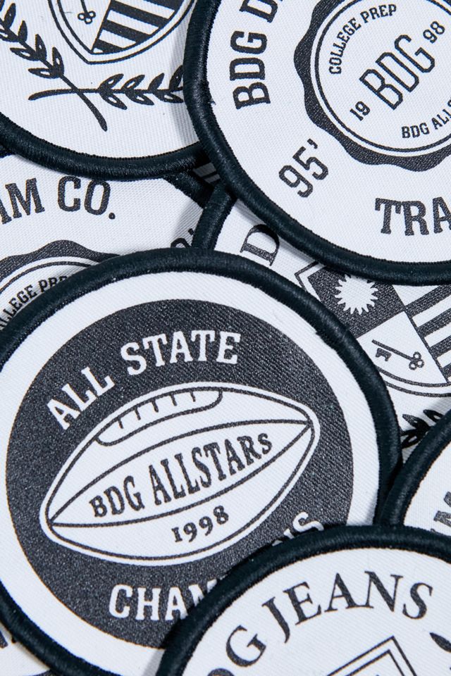 BDG Embroidered Iron-On Patches 3-Pack #1