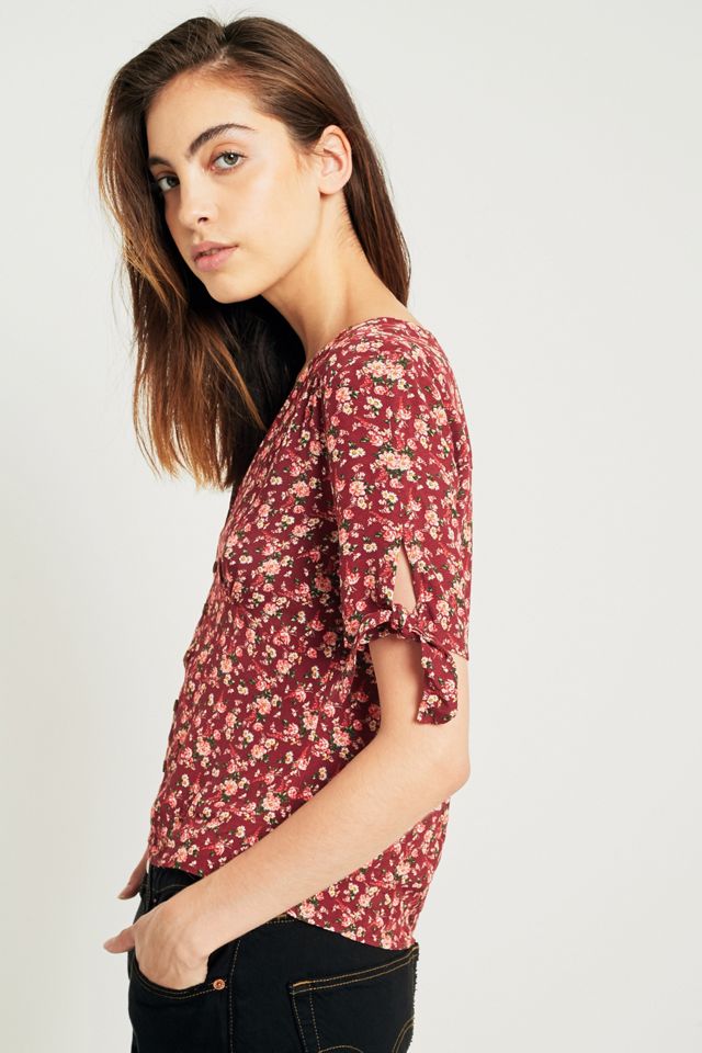 Pins & Needles Sally Sue Floral Blouse #1