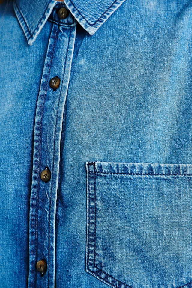 BDG Denim Shirt in Blue #2
