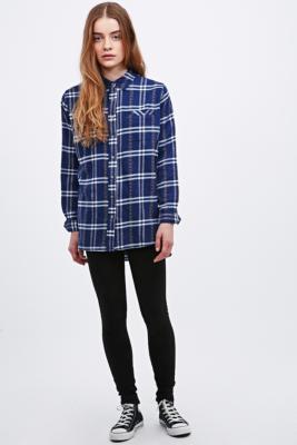 urban outfitters blue flannel