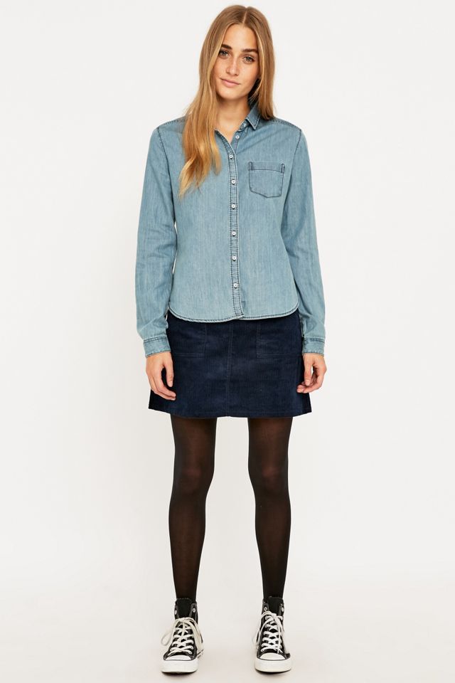 BDG – Tencel-Hemd „Katie“ mit Knopfleiste  #1
