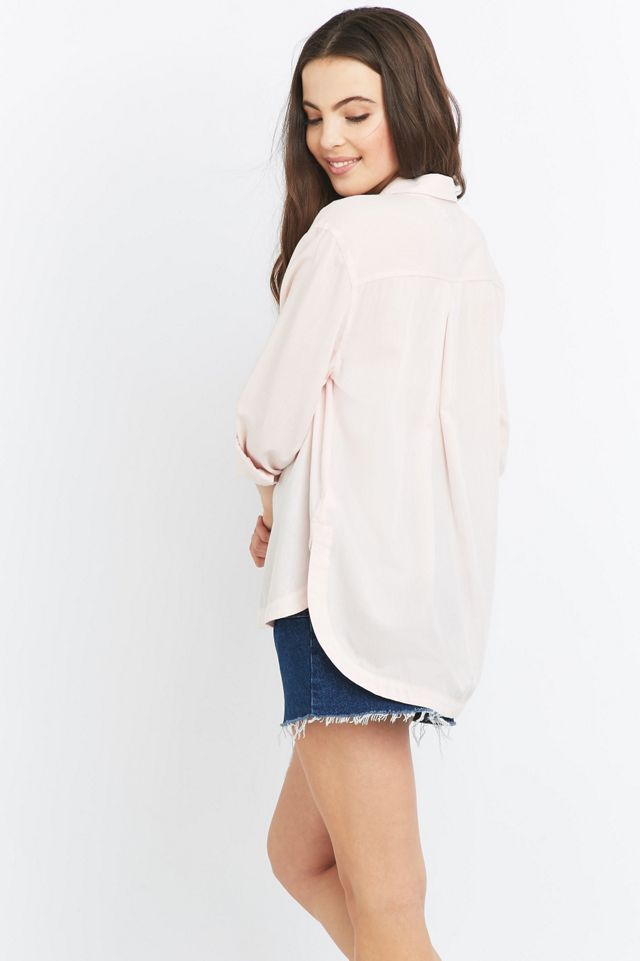 BDG - Chemise ample boutonnée à chevrons #1