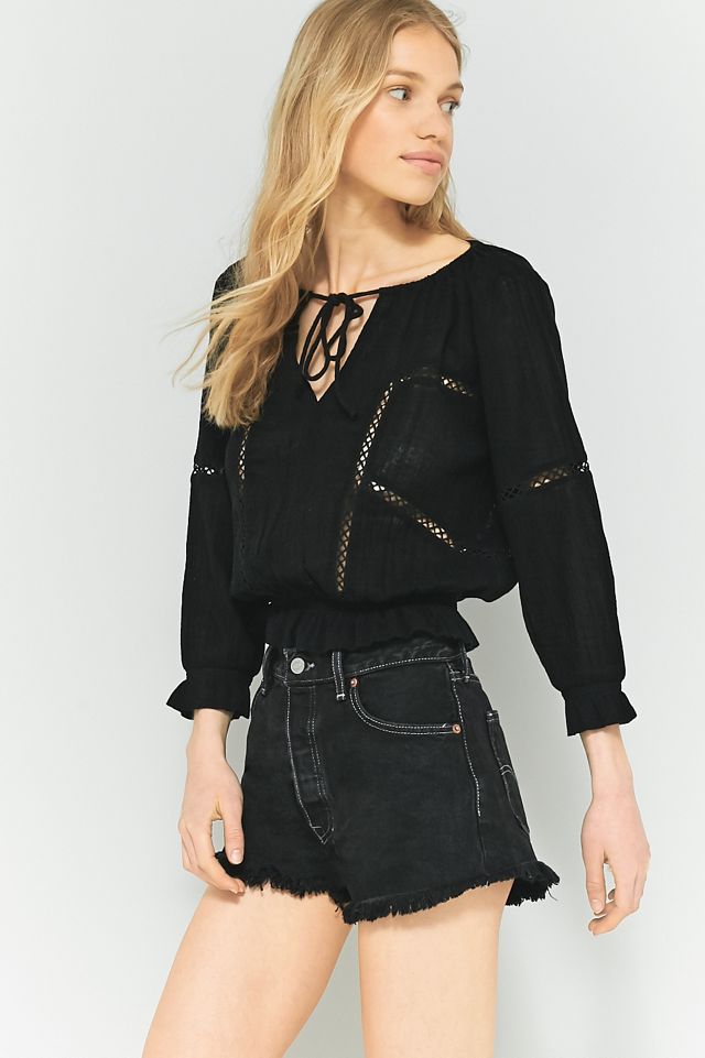 Pins & Needles Boho Trim Blouse #3
