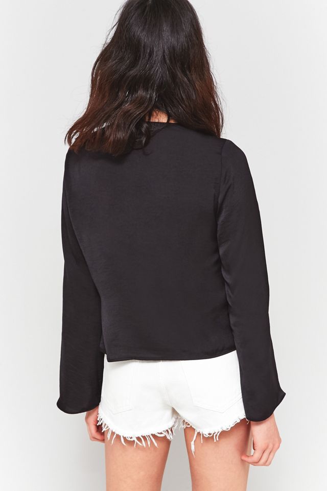 Pins & Needles Tie-Front Top #3
