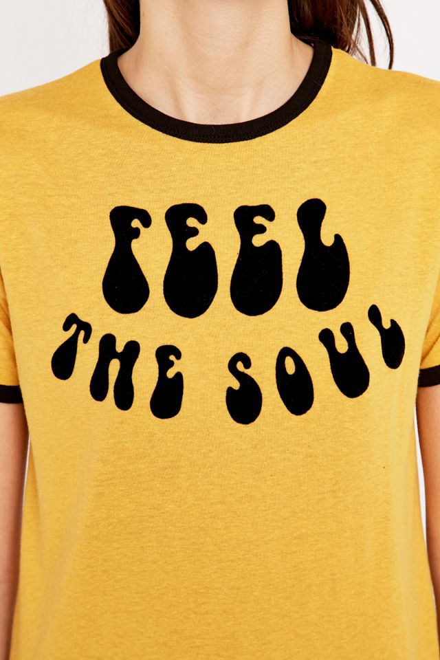 Feel the Soul Ringer T-shirt  #2