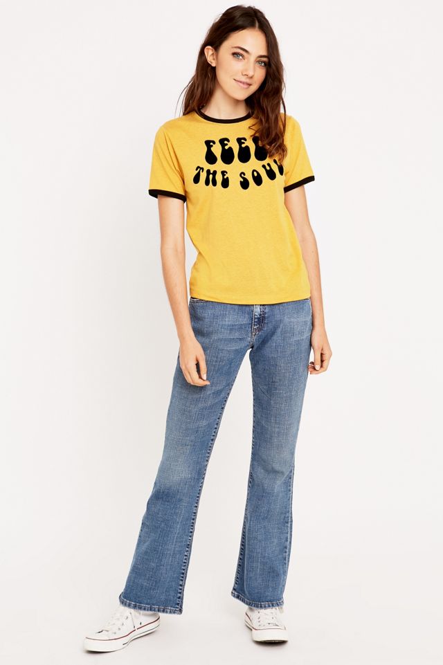 Feel the Soul Ringer T-shirt  #4