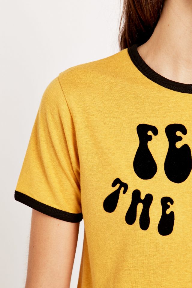 Feel the Soul Ringer T-shirt  #5