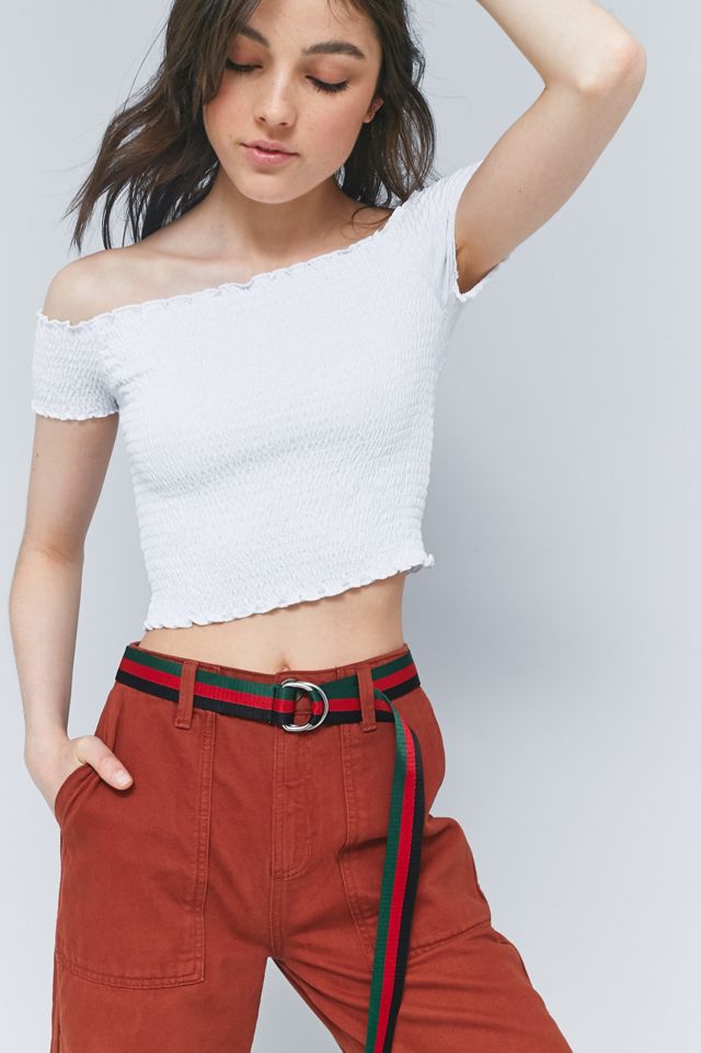 Spilli & Aghi Bardot Off-The-Shoulder Top