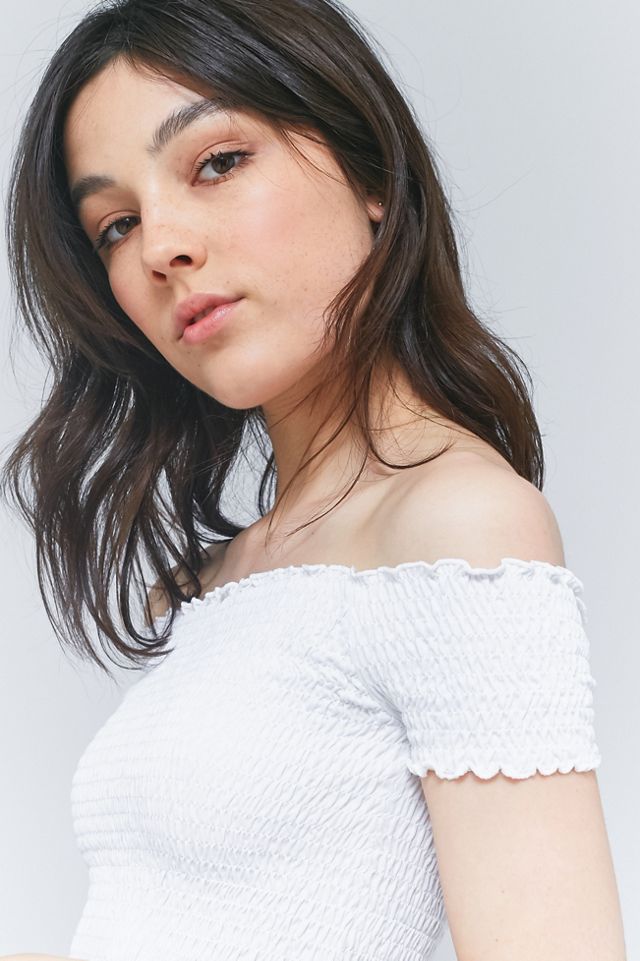 Spilli & Aghi Bardot Off-The-Shoulder Top #5