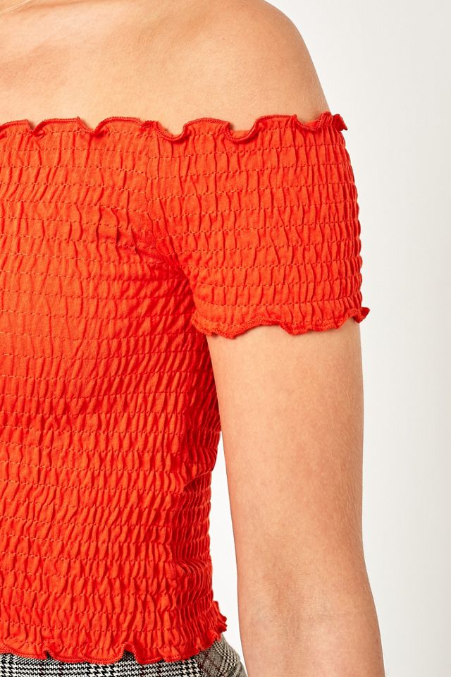 Pins & Needles Bardot Off-The-Shoulder Top #5