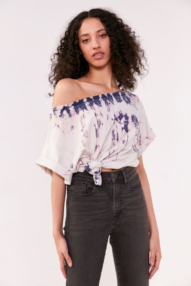 Off the discount shoulder oversized shirt