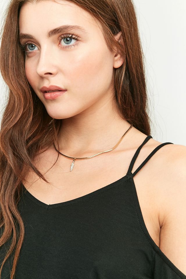 Light Before Dark Black Strappy Cold Shoulder Top #2