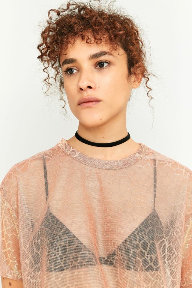 T-shirt liquida Sparkle & Fade Animal Print #5