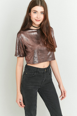 Haut Sans Manches Urban Outfitters Sparkle & Fade - Taille XS - Rose - Neuf Avec étiquette