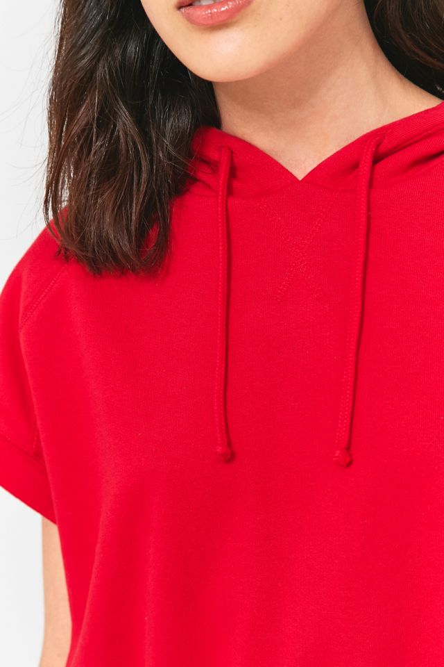 BDG '80s Cropped Short Sleeve Hoodie #5