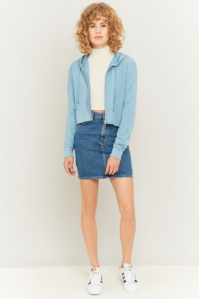 Urban Outfitters Cropped Zip Hoodie #4
