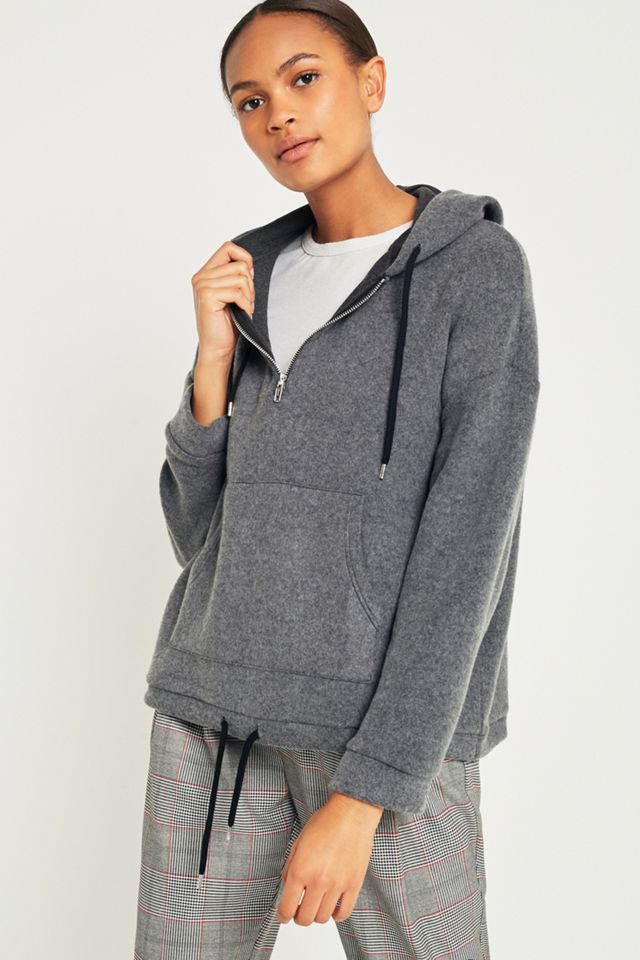 BDG Fleece Half-Zip Hoodie #3