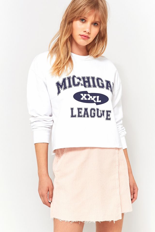 BDG Michigan Splice Sweatshirt #3