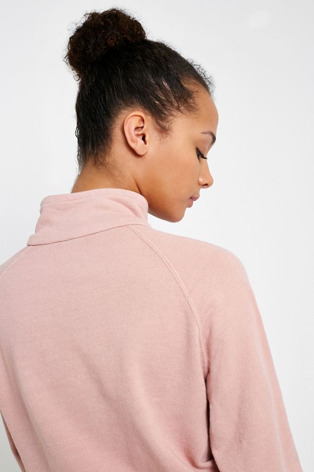 BDG Jersey Elastic Waist Cropped Track Jumper #2