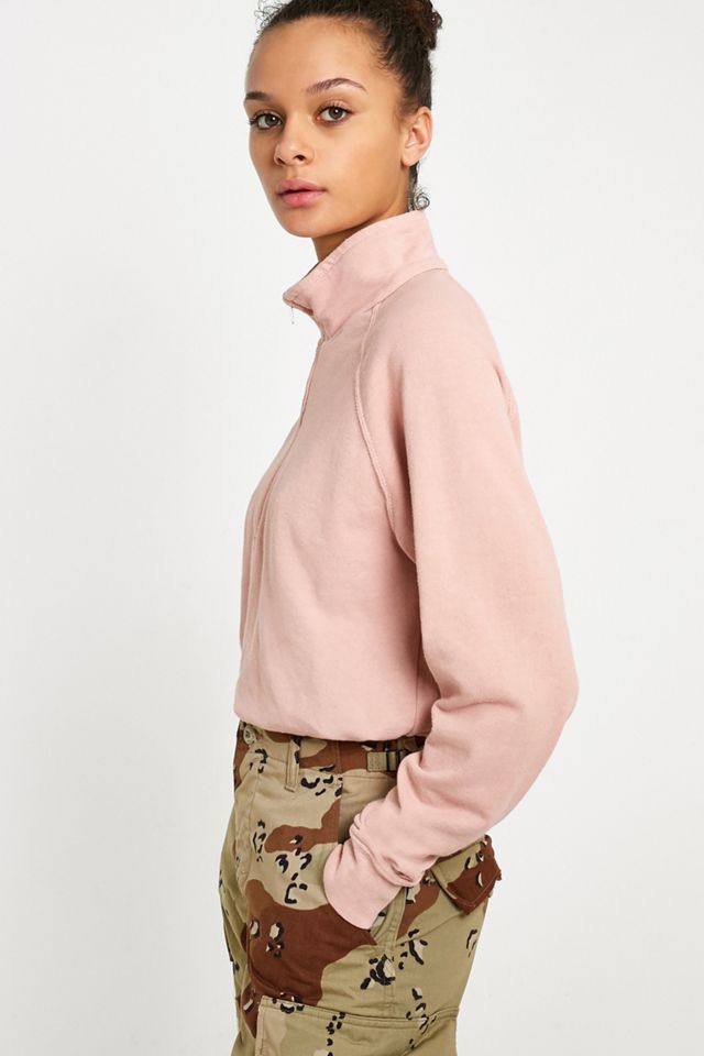 BDG Jersey Elastic Waist Cropped Track Jumper #4