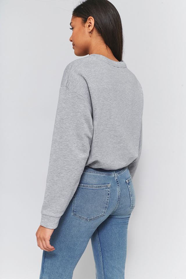 BDG Toggle Hem Cropped Sweatshirt #5