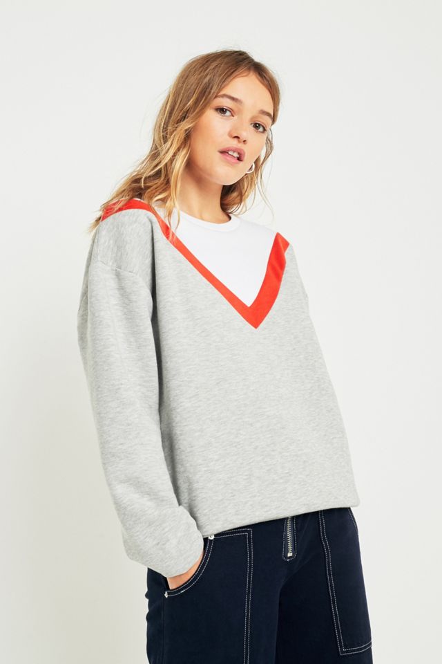 BDG Chevron Striped Sweatshirt #3