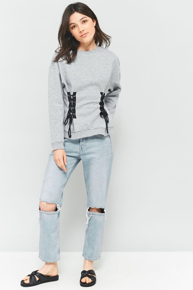 Urban Outfitters Double Corset Sweatshirt #1